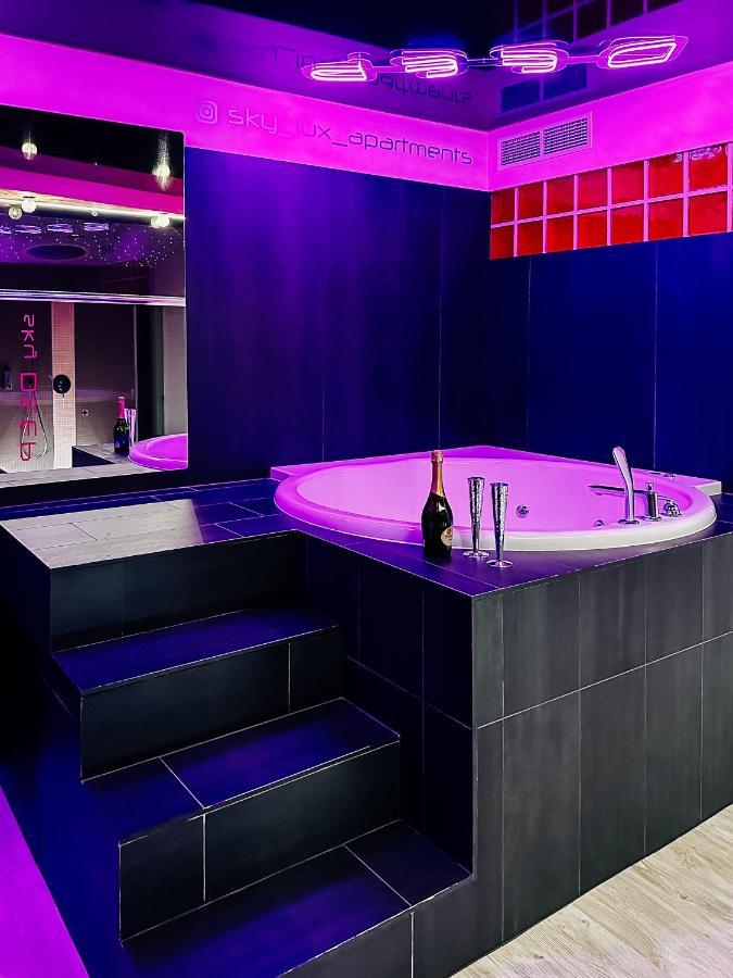 Sky Deep Jacuzzi 30 Floor Apartamento Klaipėda Exterior foto