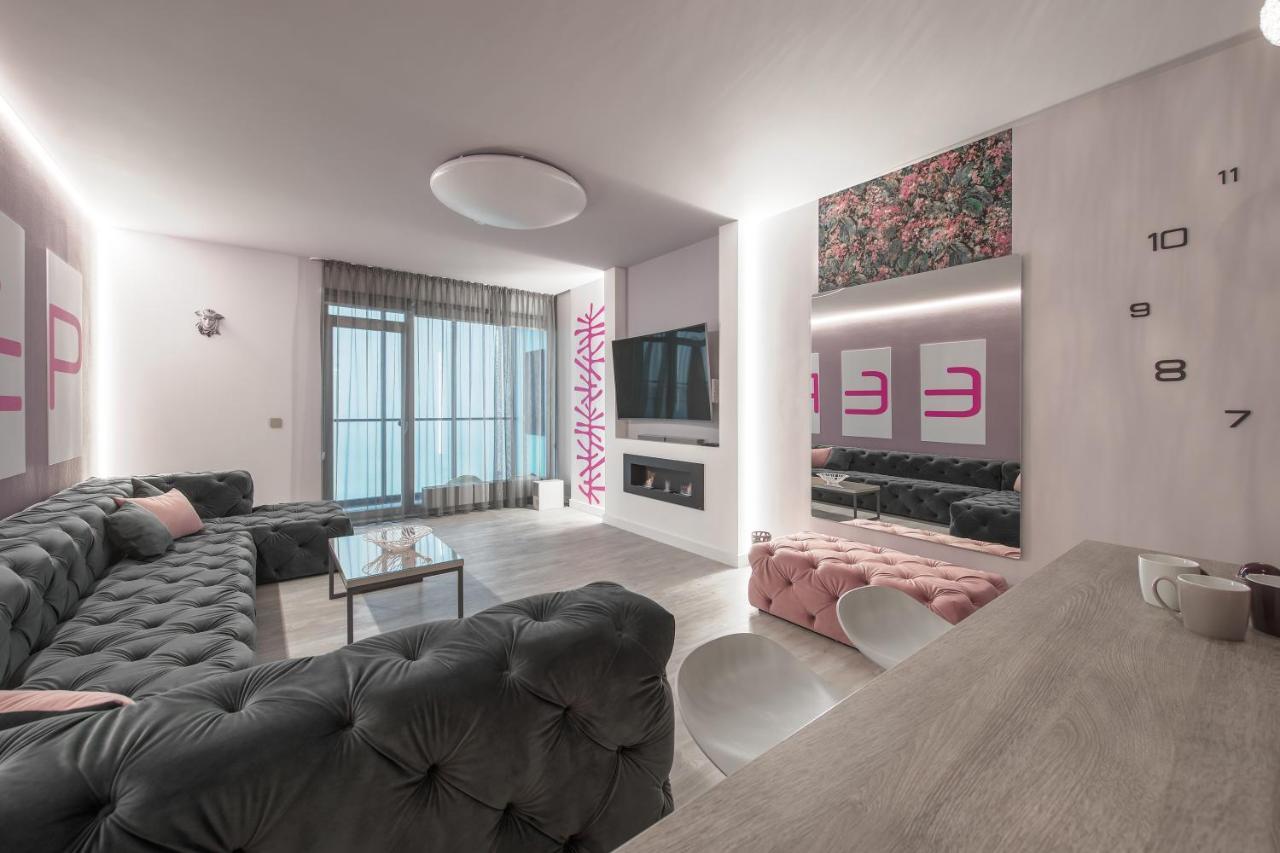 Sky Deep Jacuzzi 30 Floor Apartamento Klaipėda Exterior foto