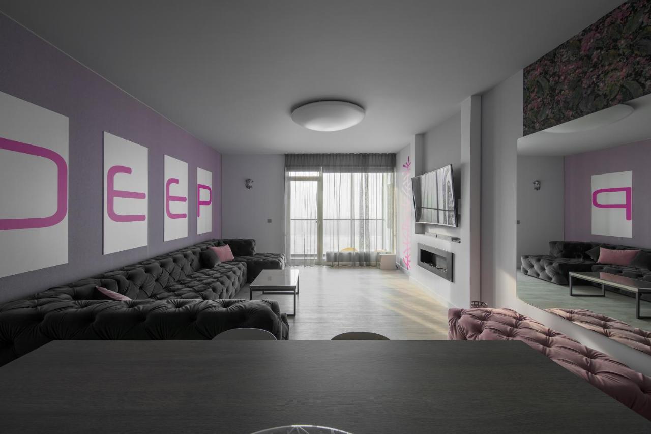 Sky Deep Jacuzzi 30 Floor Apartamento Klaipėda Exterior foto